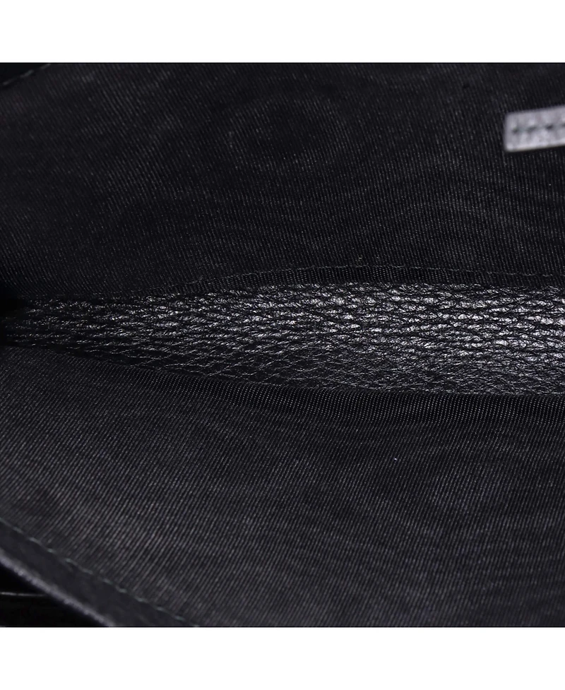 Pre-Owned Gucci Mini Gg Marmont Chain Wallet Leather