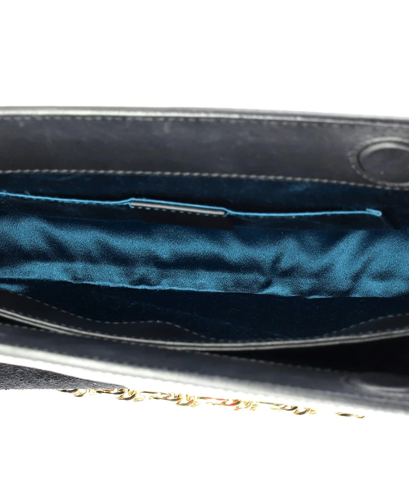 Pre-Owned Gucci Small Ophidia Chain Shoulder Bag Suede