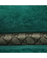 Pre-Owned Gucci Small Dionysus Bag Embroidered Gg Coated Canvas