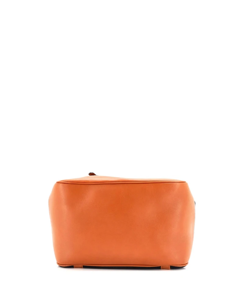 Pre-Owned Gucci Interlocking G Patch Flap Buckle Backpack Printed Nylon and Gg Coated Canvas