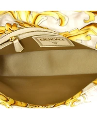 Pre-Owned Fendi Medium x Versace Fendace Baguette Nm Bag Quilted Printed Silk