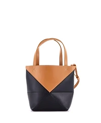 Pre-Owned Loewe Mini Puzzle Fold Tote Leather