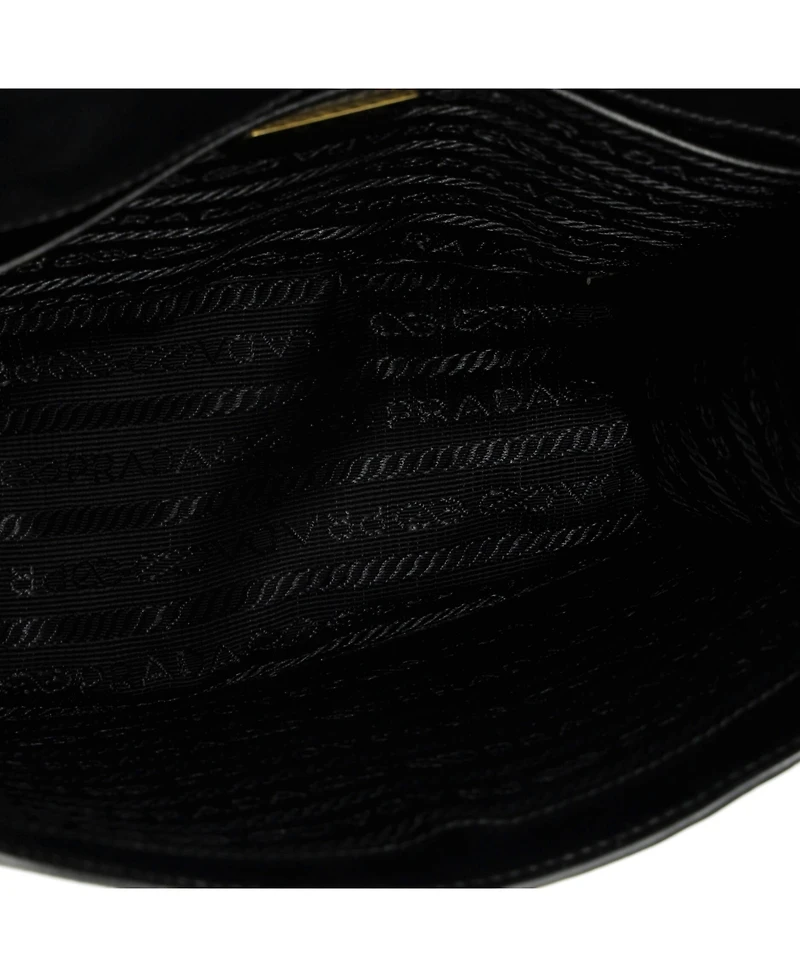 Pre-Owned Prada Small Envelope Flap Chain Shoulder bag Saffiano Leather