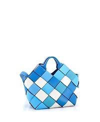 Pre-Owned Loewe Small Woven Basket Bag Leather