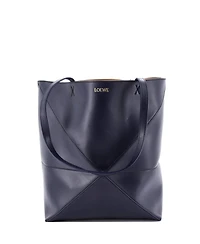 Pre-Owned Loewe Medium Puzzle Fold Tote Leather