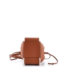 Pre-Owned Loewe Small Hammock Bag Leather with Crochet Detail