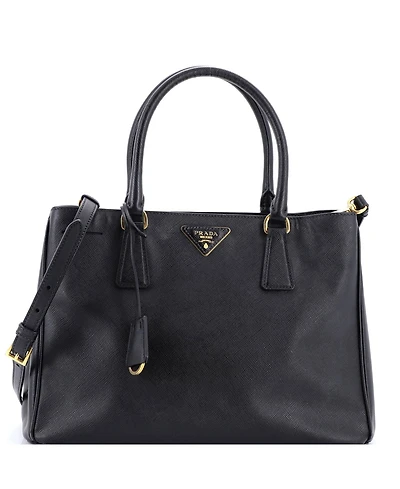 Pre-Owned Prada Medium Gardener's Tote Saffiano Leather