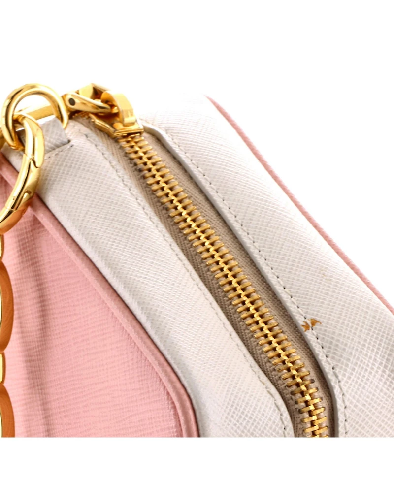 Pre-Owned Prada Small Chain Camera Bag Saffiano Leather