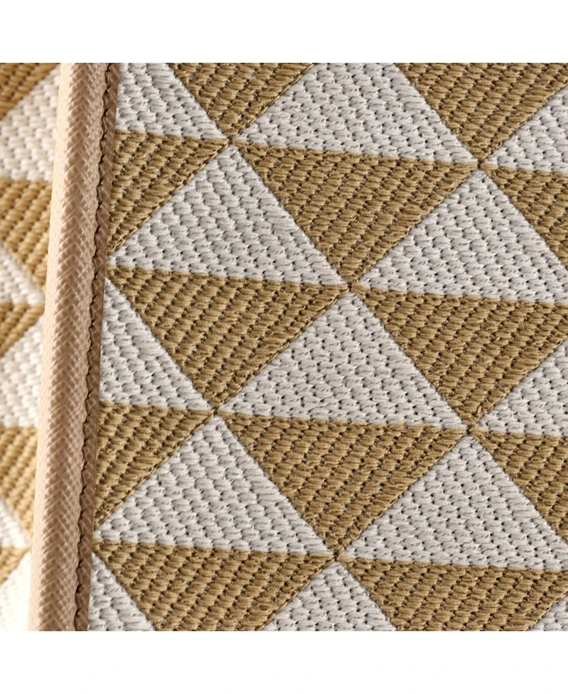 Pre-Owned Prada Small Symbole Shopper Tote Jacquard