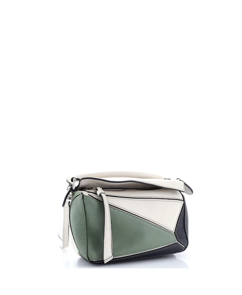 Pre-Owned Loewe Mini Puzzle Bag Leather