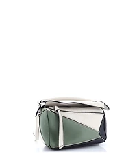 Pre-Owned Loewe Mini Puzzle Bag Leather