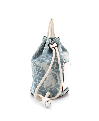 Pre-Owned Loewe Sailor Bucket Backpack Denim