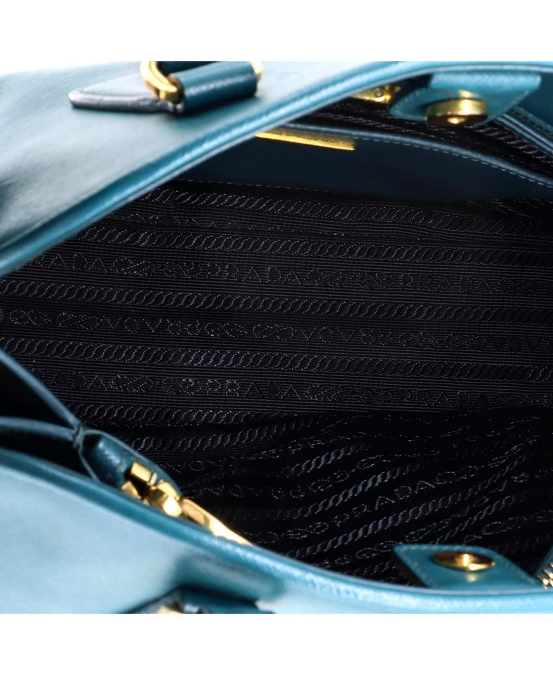 Pre-Owned Prada Medium Open Promenade Bag Saffiano Leather