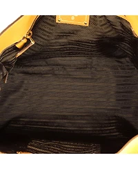 Pre-Owned Prada Large Convertible Shopper Tote Vitello Daino