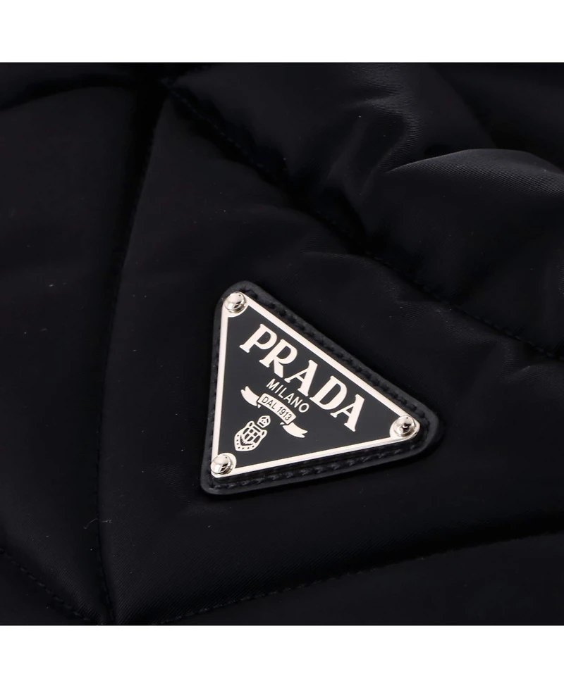 Pre-Owned Prada Padded Pet Carrier Tote Quilted Re-Nylon