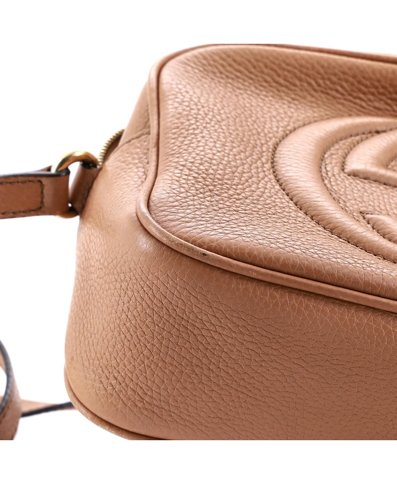 Pre-Owned Gucci Small Soho Disco Crossbody Bag Leather