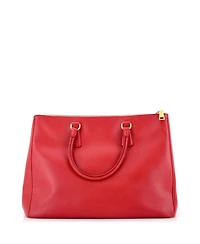 Pre-Owned Prada Large Double Zip Lux Tote Saffiano Leather