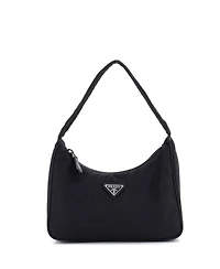 Pre-Owned Prada Mini Re-Edition 2000 Hobo Tessuto