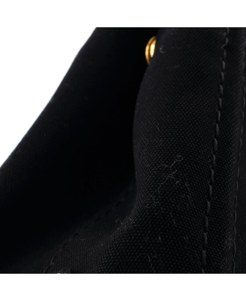 Pre-Owned Prada Mini Canapa Convertible Tote Canvas