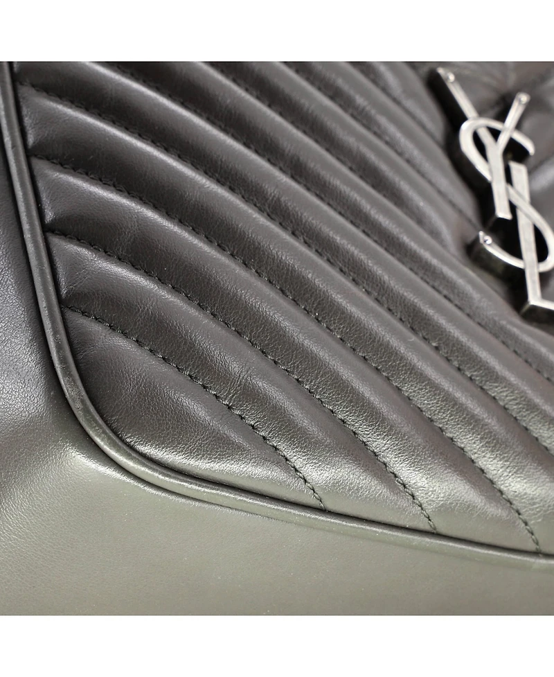 Pre-Owned Saint Laurent Small Lou Camera Bag Matelasse Chevron Leather