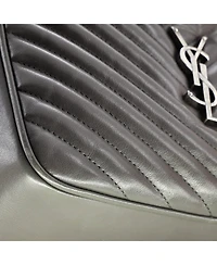 Pre-Owned Saint Laurent Small Lou Camera Bag Matelasse Chevron Leather