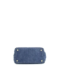 Pre-Owned Prada Mini Canapa Convertible Tote Denim