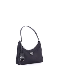 Pre-Owned Prada Mini Re-Edition 2000 Hobo Tessuto
