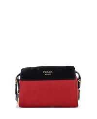 Pre-Owned Prada Small Esplanade Crossbody Bag Saffiano with City Calf