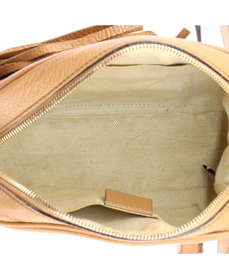 Pre-Owned Gucci Small Soho Disco Crossbody Bag Leather