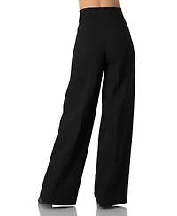 Ivonne Women's Plain Wide Leg Trousers