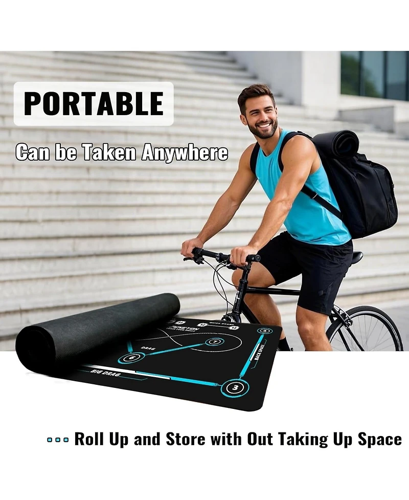 peneyon Hockey Training Mat | Indoor/Outdoor Field Hockey Equipment for All Ages,Anti-Slip and Quiet Surface,The for Hockey Training Enthusiasts