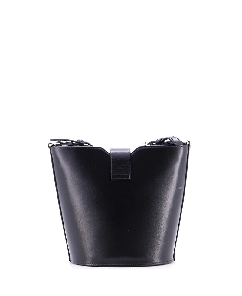 Pre-Owned Gucci Jackie Web Bucket Bag Leather