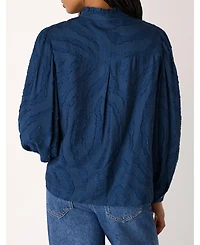 Whistles Women's Animal Textured Shirt