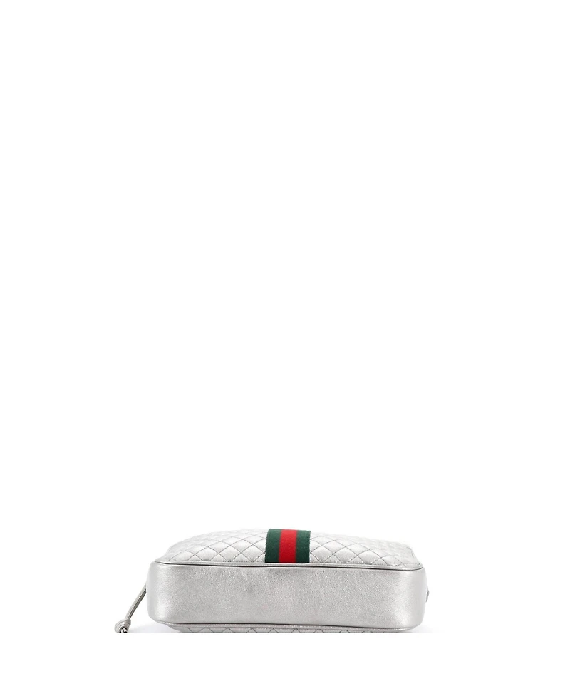 Pre-Owned Gucci Small Trapuntata Camera Bag Quilted Leather