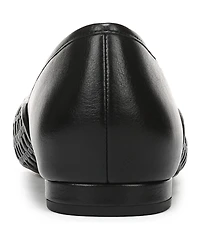 Vionic Womens Gracia Woven Ballet Flats