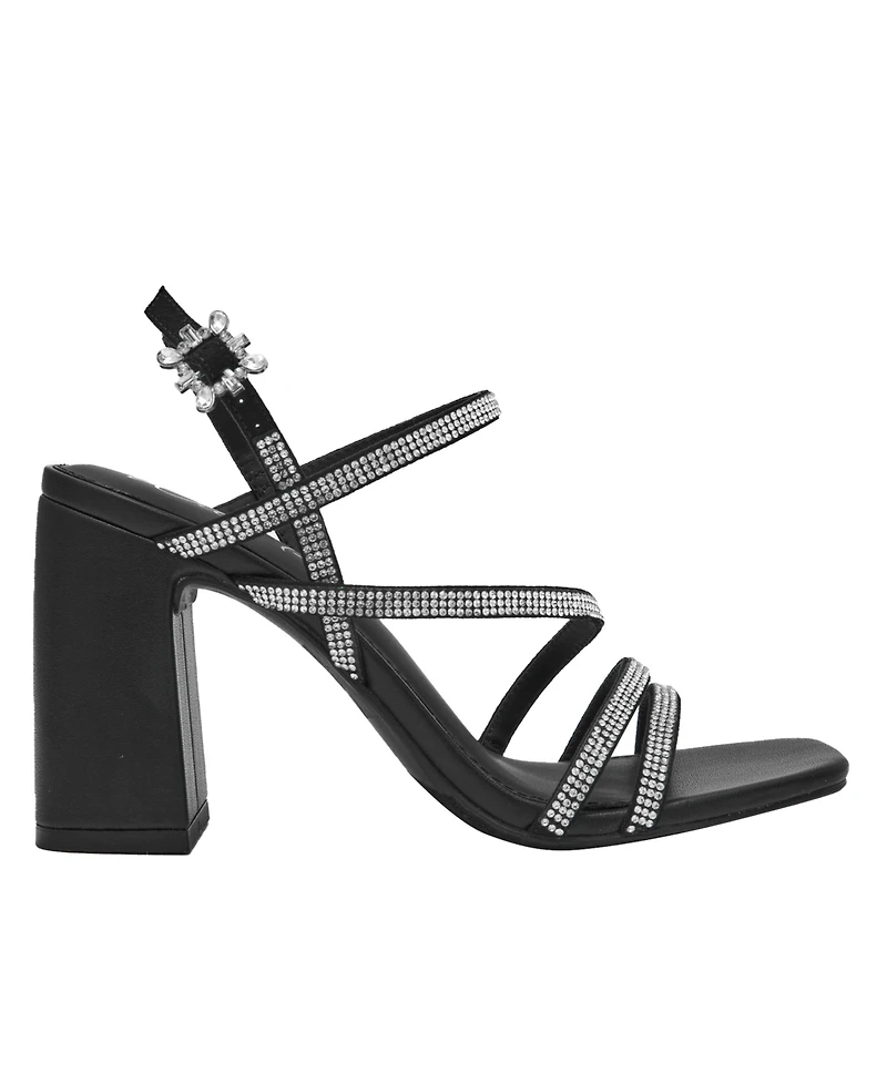 Wild Pair Women's Vinii Strappy Evening Sandals, Exclusively at Macy's
