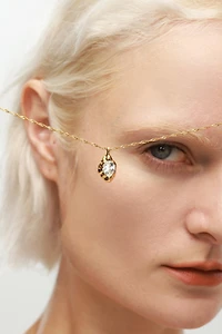 Emerald Green Pendant Necklace