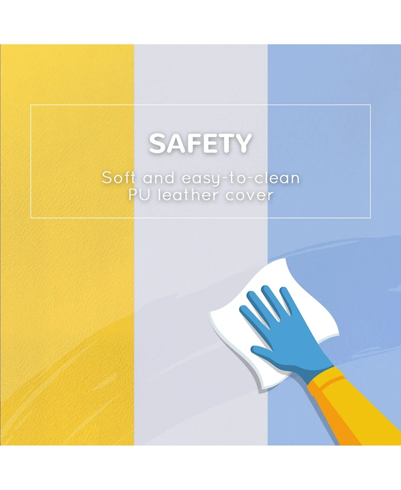 Soozier 2 Piece Plush Soft Kids Playset to Climb & Crawl, Contemporary