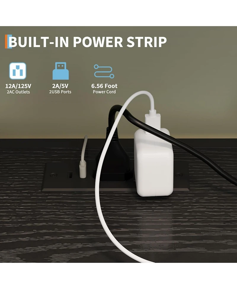 gaomon Wine Bar Cabinet with Led Lights and Power Outlets – Tall Coffee Bar Station with Wine Rack, Kitchen Microwave Stand and Bakers Rack