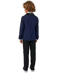 OppoSuits Boys' 2T-8 Long-Sleeve Tailored Blazer, Slim Fit Pants and Tie, 3-Piece Set