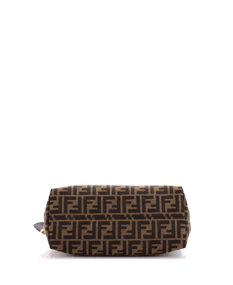 Pre-Owned Fendi Medium By The Way Satchel Zucca Canvas