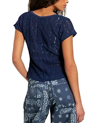 Free People Women's Claro Short-Sleeve Top