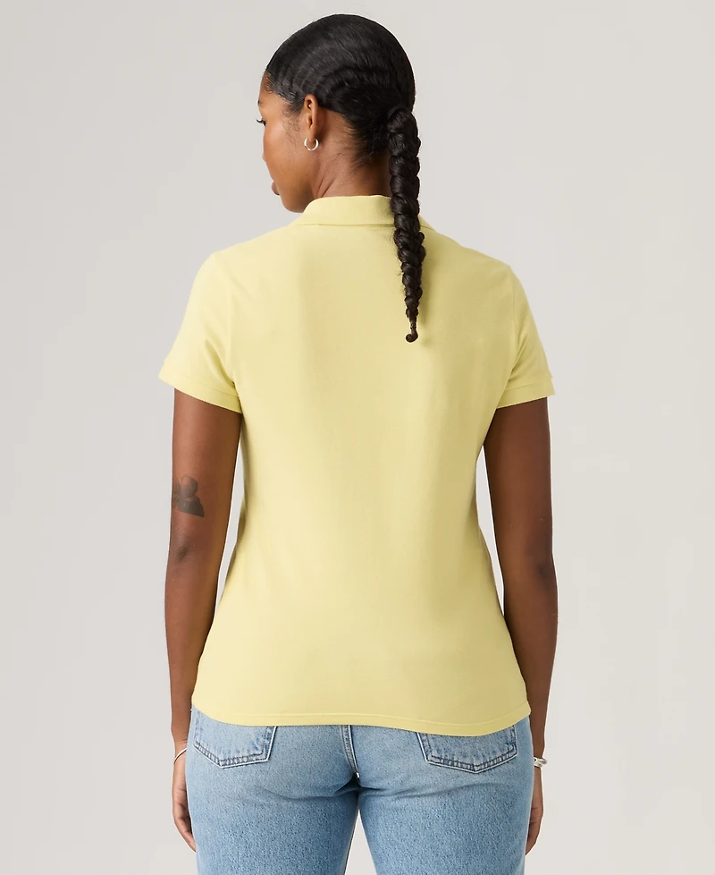 Levi's Women's Short-Sleeve Slim-Fit Polo Shirt