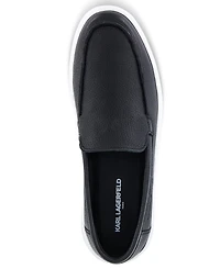 Karl Lagerfeld Men's Venetian Slip-On Boat Shoes