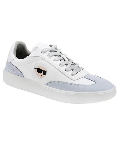 Karl Lagerfeld Men's Side Logo Lace-Up Sneakers