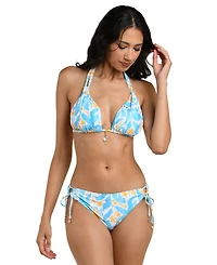 La Blanca Women's Trinket Treasures Halter Bikini Top