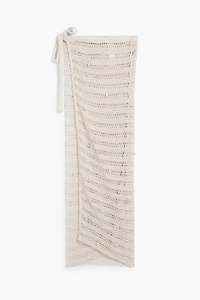 Desigual Women's Openwork pareo with appliques