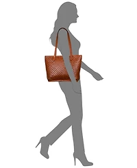 Patricia Nash Emmie Medium Leather Tote Handbag