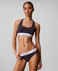 Calvin Klein Women's Ck Icon Cotton Modal Bikini Underwear QF8520
