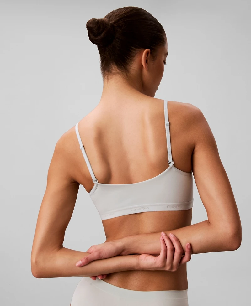 Calvin Klein Women's Form To Body Lightly Lined Bralette QF7554